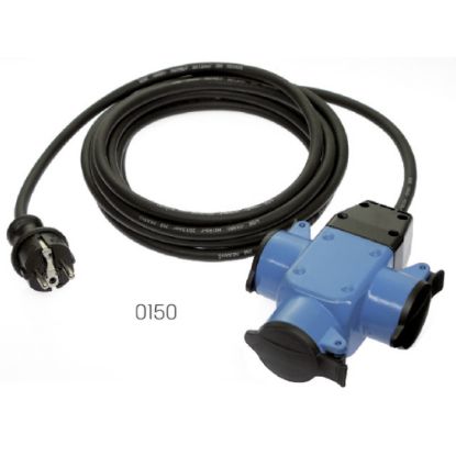 Slika Razdelilec električni s samozapiralnimi pokrovi