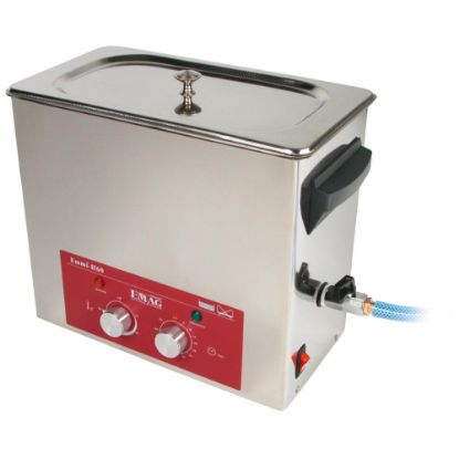 Slika NAPRAVA ČISTILNA ULTRAZVOČNA 40kHz 240/490/250W 6L 20-80°C IP32 EMAG