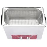 Slika NAPRAVA ČISTILNA ULTRAZVOČNA 40kHz 240/490/250W 6L 20-80°C IP32 EMAG
