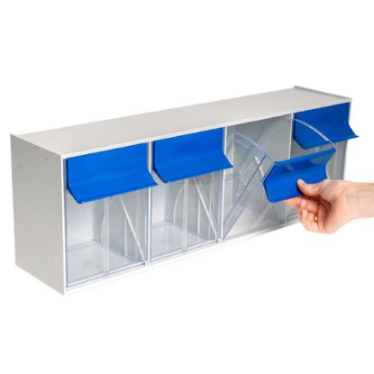 Slika SHRANJEVALNA OMARICA 601X171,5X206 Z 4 PREDALI