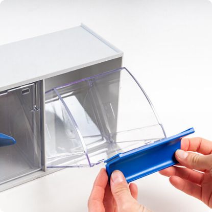 Slika SHRANJEVALNA OMARICA 601X171,5X206 Z 4 PREDALI