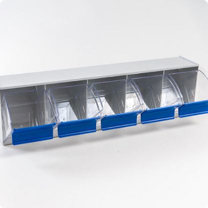 Slika SHRANJEVALNA OMARICA 601X136X163 Z 5 PREDALI