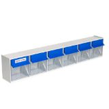 Slika SHRANJEVALNA OMARICA 601X94X112,5 Z 6 PREDALI