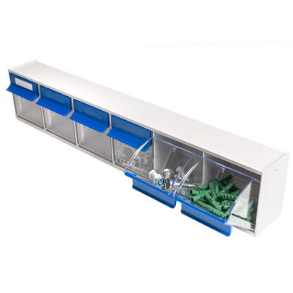 Slika SHRANJEVALNA OMARICA 601X94X112,5 Z 6 PREDALI