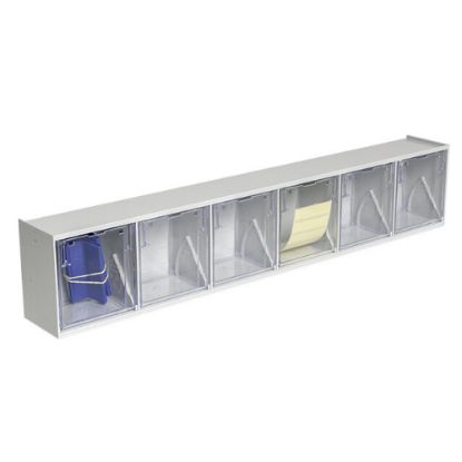 Slika SHRANJEVALNA OMARICA 601X94X112,5 Z 6 PREDALI