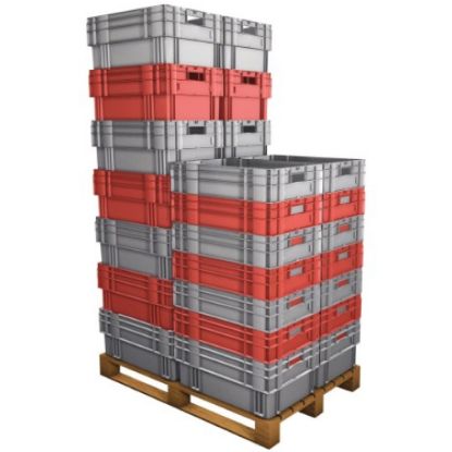 Slika Zaboji transportni do 75 kg, za zlaganje z zasukom