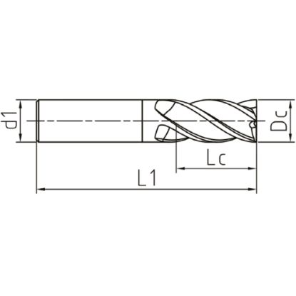 Slika Rezkar palični VHM M200 45°