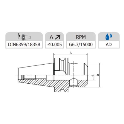 Slika Trn vpenjalni Weldon MAS-BT/AD, WELDON_6339_BOA