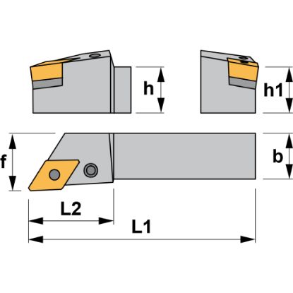 Slika Držalo  PDJN 93° R/L