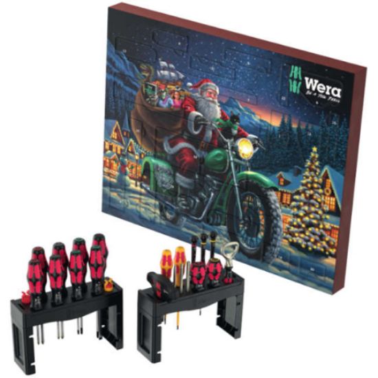 GARNITURA ROČNEGA ORODJA WERA Advent 28-DELNA - ADVENT KOLEDAR VEČJI