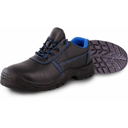 Slika Čevlji delovni nizek z jekleno kapico S3, usnjen, Luca