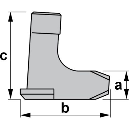 Slika Zatezni element za ploščice S in C