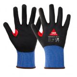 Slika Rokavice protiurezne Turin Flex Cut F, modro-črne barve, Hase 508573