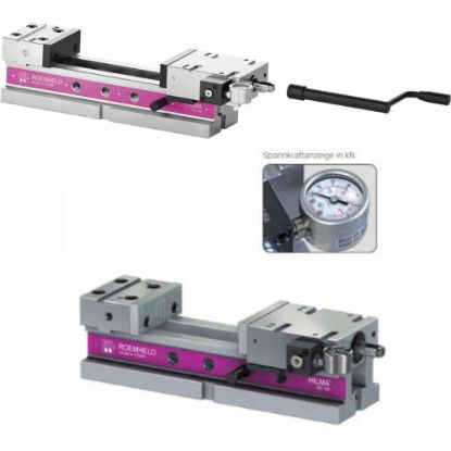 Slika Strojni primež HILMA, NC mehansko-hidravlični, ROEMHELD