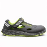 Slika Delovni sandal s kapico, S1, ARYA, črno-zelen