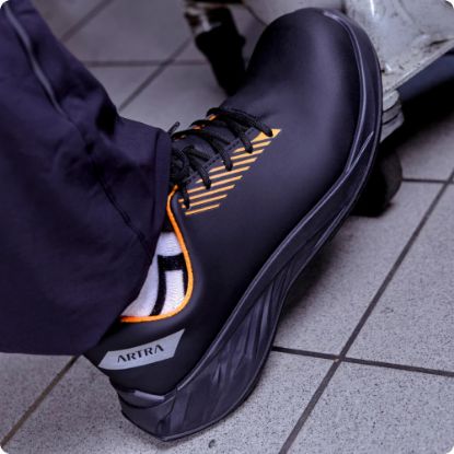 Slika Delovni čevelj s kapico, S3, ARYEL, črno-siv