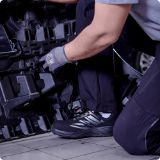 Slika Delovni čevelj nizki z kompozitno kapico, S3, ARDOR, črno-zelen