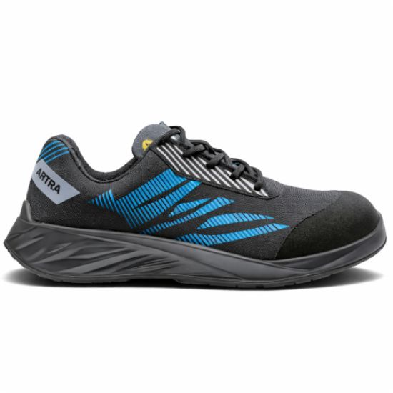 Delovni čevelj s kapico, S3, ARISAKA, črno-moder