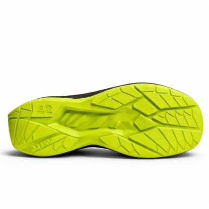 Slika Delovni čevelj s kapico, S1, ARYON, črno-zelen