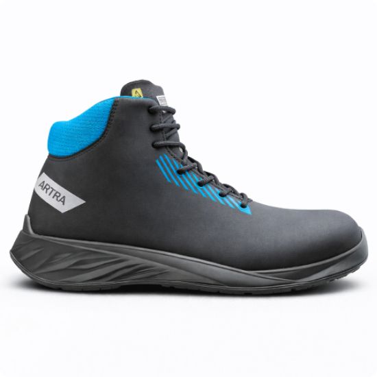 Delovni čevelj s kapico, S3, ARYON, črno-moder