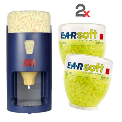 Slika 2X PD-01-002 (7000038202), ČEPKI UŠESNI E-A-R SOFT, 36dB, ( 1gar= 500 par)  + 39