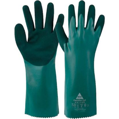 Slika Rokavice delovne odporne na kem. iz nitrila , tip A