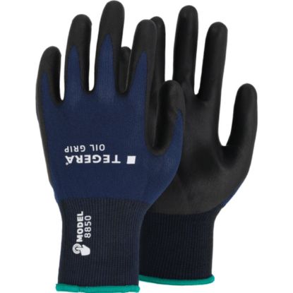 Slika Rokavice delovne sintetične Oil grip, Tegera, 8850R_OIL_GRIP