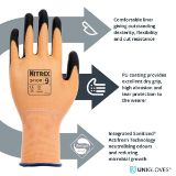 Slika Rokavice protiurezne CUT B, iz vlaken HPPE, s prevleko PU,NITREX 241OR