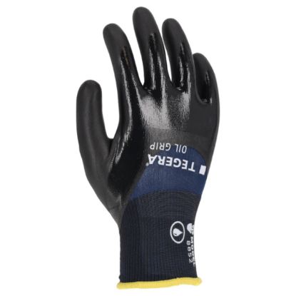 Slika Rokavice delovne nitrilne Oil grip, Tegera, 8852