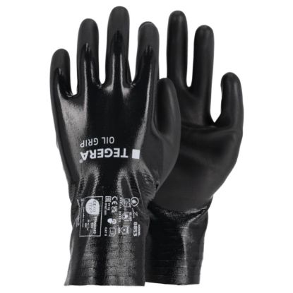 Slika Rokavice delovne nitrilne Oil grip, Tegera, 8853
