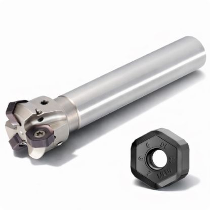Slika Gar. rezkalna glava M1200 mini cilindrično vpetje + pl.HNPJ 0704ANSN-MM WU20PM