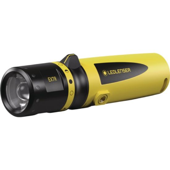 SVETILKA ŽEPNA LED AKUMULATORSKA, EX7R, 50-220LM, DOMET 65-140 M, 2 SVETLOBNI ST