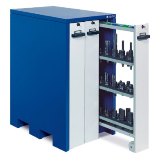 OMARA ZA ORODJE WKS 013 Set Z, z 9 nosilci WKH 403 (za 144 trnov), z izvlečnimi 