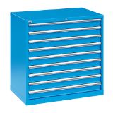 Slika PREDALNIK ZA ORODJE 1023X640X1000MM, Z 9-IMI IZVLEČNIMI PREDALI RAL5015, RL100 9