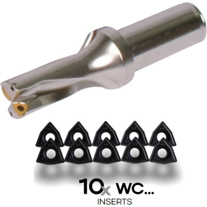 Slika HSD sveder 2xD + 10 ploščic