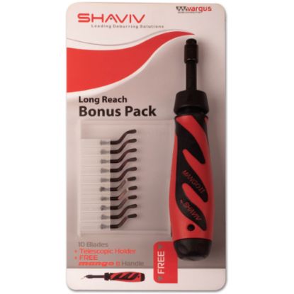 Slika DRŽALO ZA POSNEMANJE ROBOV SET-B MANGO II +10 nožkov gar. - s podaljškom