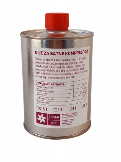 OLJE ZA BATNE KOMPRESORJE 0,5L