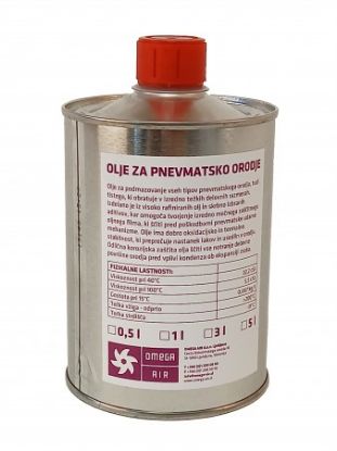 Slika OLJE ZA PRIPRAVNE ENOTE 0,5L Air tool VIS32
