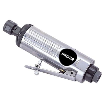 Slika BRUSILNIK PALIČNI ZRAČNI Black Line LX-027, priklop 1/4", z priborom in nastavki