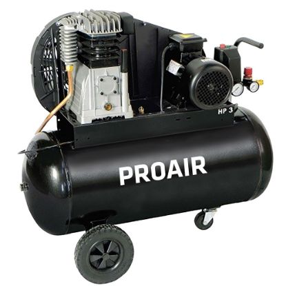 Slika KOMPRESOR BATNI BREZOLJNI TIHI PROFI JPN 540/90 (3,0KW-10BAR-90L)