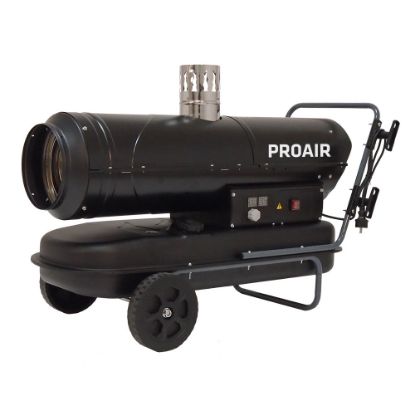 Slika GRELEC OLJNI OG30 IND na kolesih 30KW/38l, z odvodom izpušnih plinov