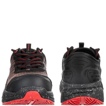 Slika Delovni čevelj s kapico, nizek, črno rdeč, Stepper S1PS ESD