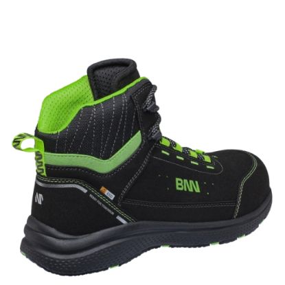 Slika Delovni čevelj s kapico, visok, črno zelen, Wideon S1PS ESD