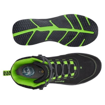 Slika Delovni čevelj s kapico, visok, črno zelen, Wideon S1PS ESD