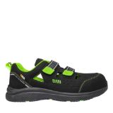 Slika Delovni sandal s kapico nizek, črno zelen, Wideon S1PS ESD