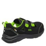 Slika Delovni sandal s kapico nizek, črno zelen, Wideon S1PS ESD