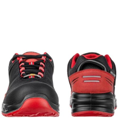 Slika Delovni čevelj s kapico, nizek, črno rdeč, Lumino S1PS ESD