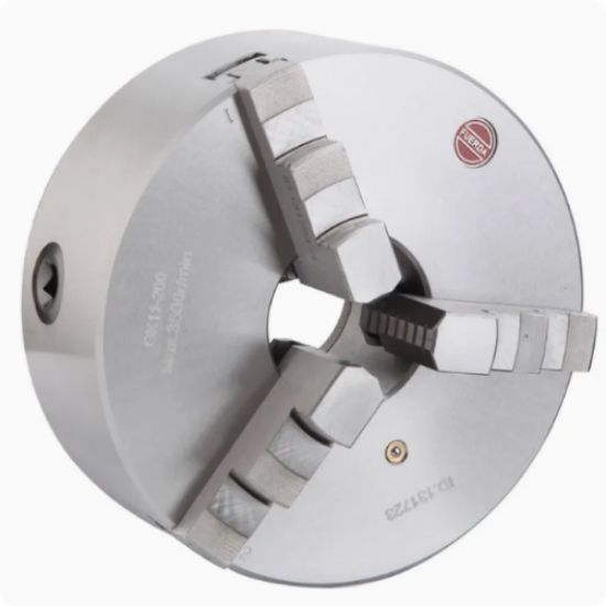 Jeklena vpenjalna glava, tročeljustna DIN6350