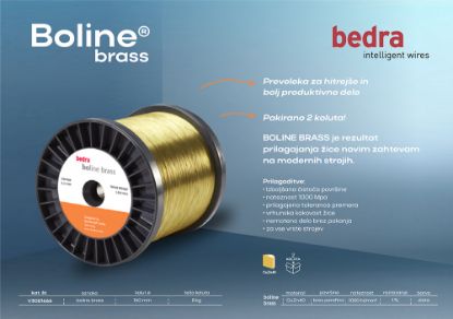 Slika ŽICA ZA EROZIJO BOLINE BRASS 0,25mm Din160 (8kg)