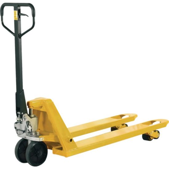 VOZIČEK ROČNI PALETNI - NOSILNOST 2500kg, DOLŽINA VILIC 1150 MM, PU/JEKLO